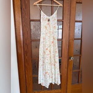 Vintage Y2K Floral Slip Dress - Size XS-S